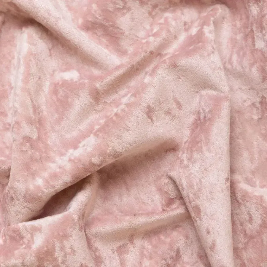 Стул «Мишель» Розовый плюш на золотых ножках 2