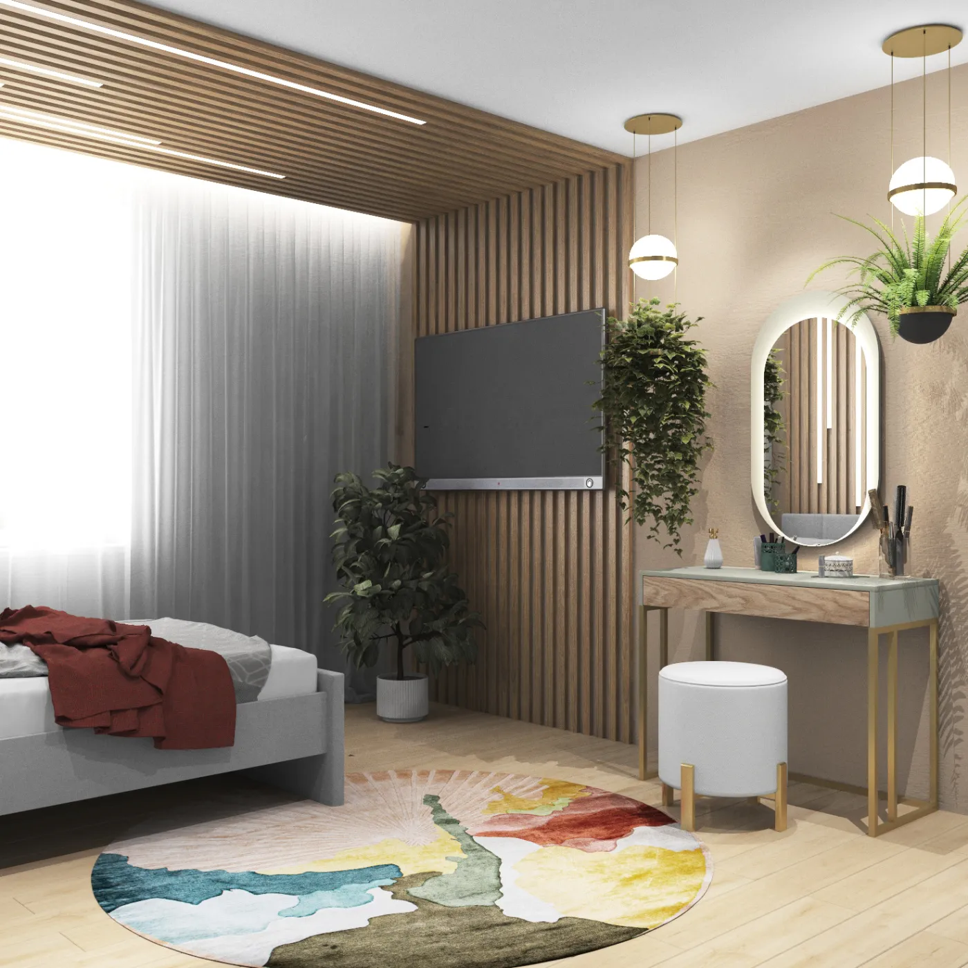 Столик туалетный Тури Орегано Золото 3