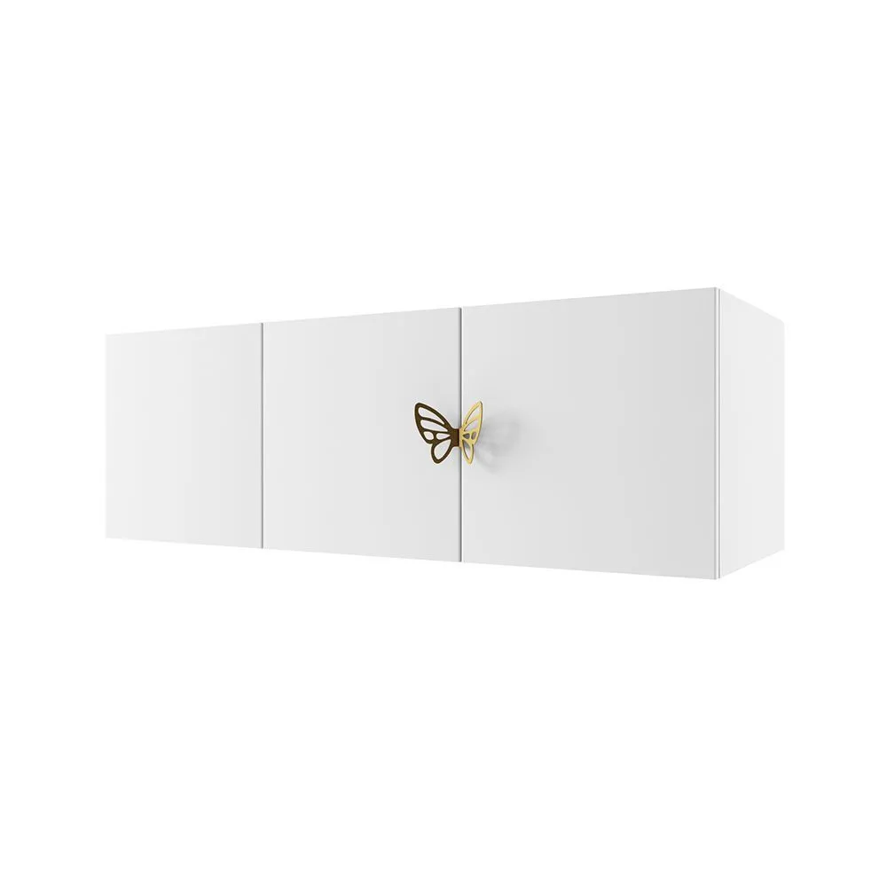 Антресоль Мишель Белый Золото