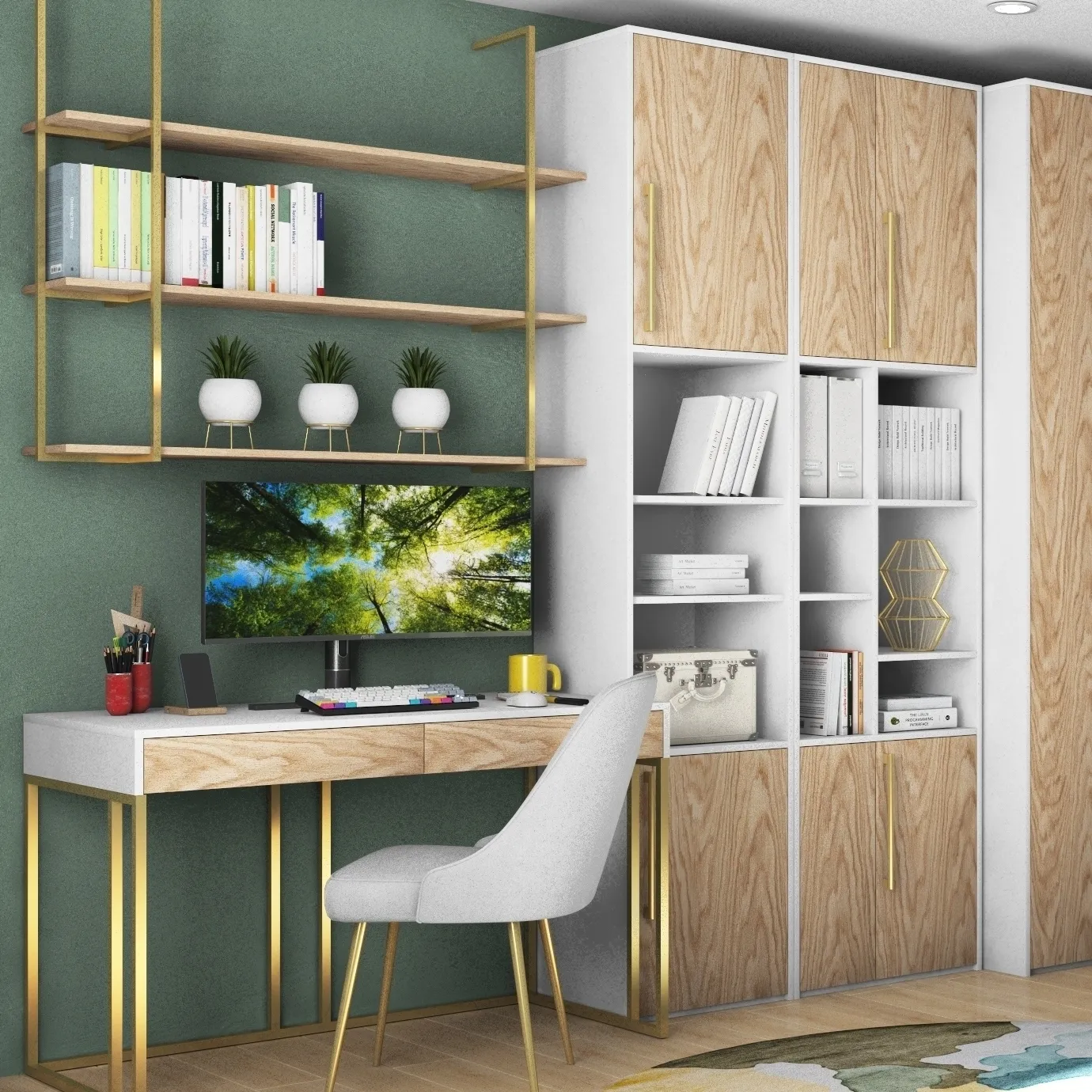 Уголок школьника «Тури Белый» 1