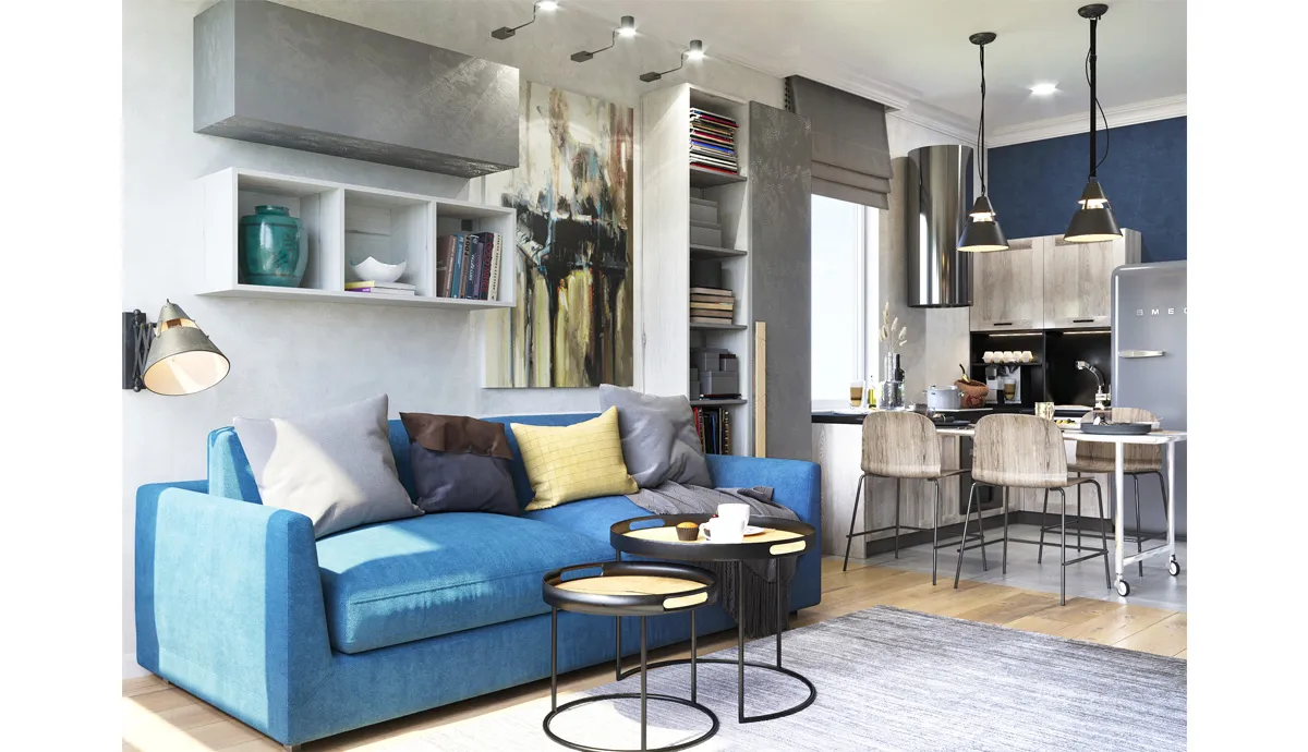 Полка 3 куба дуб эльза 3