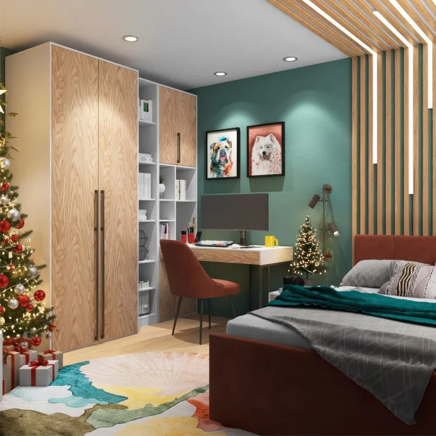 Как провести новогодние праздники с пользой: волшебство в детской комнате