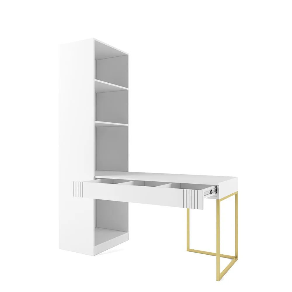 Белый уголок школьника «Мишель» 2