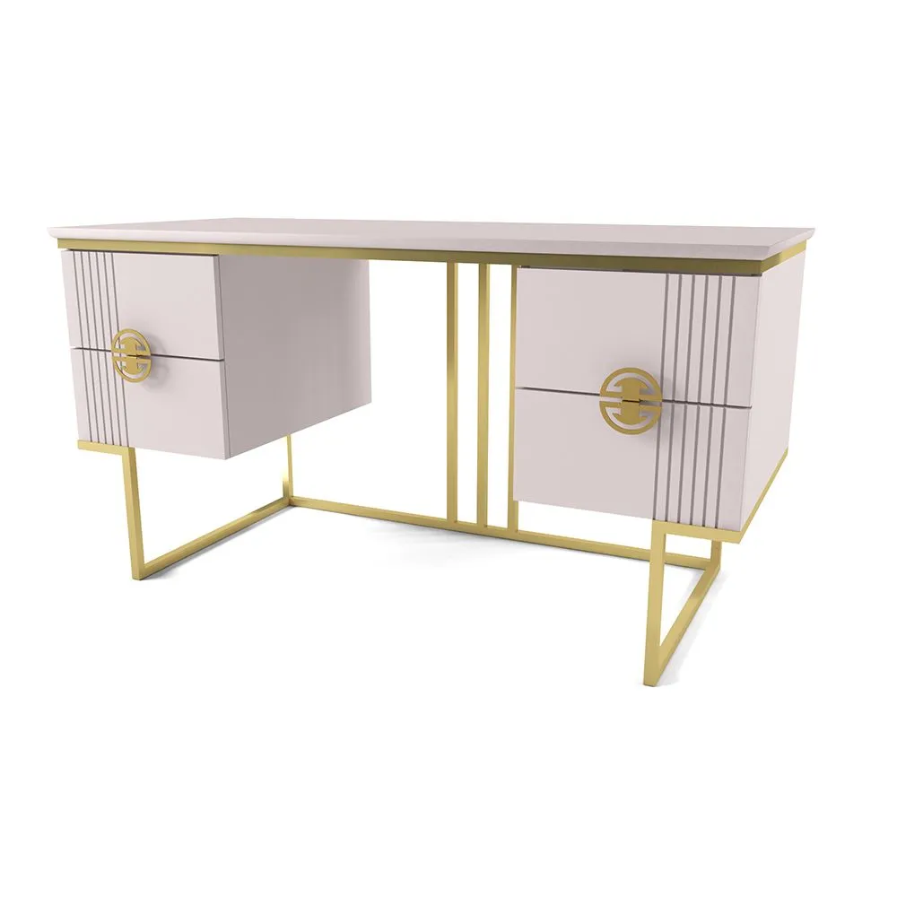 img-Стол 2-х тумбовый Мишель Галатея Золото 1