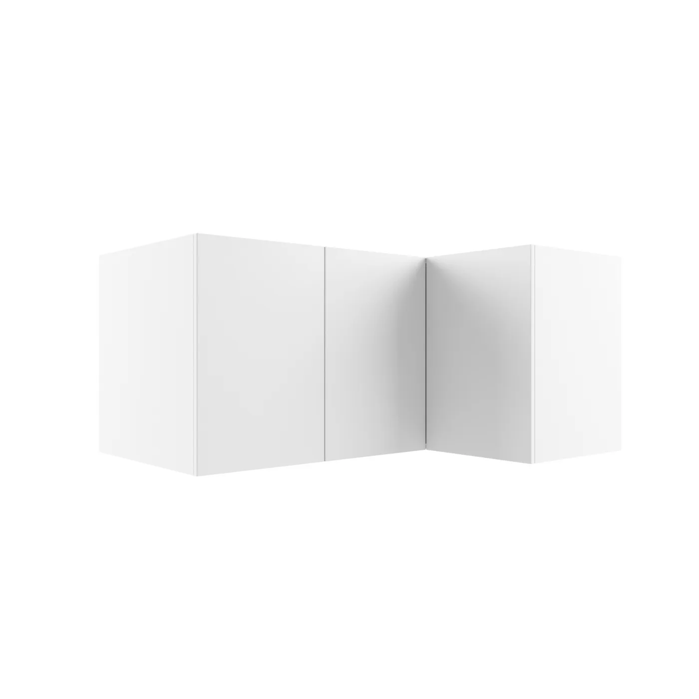 Антресоль угловая левая Мишель Белый 1