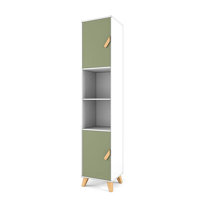 Стеллаж узкий левый 1