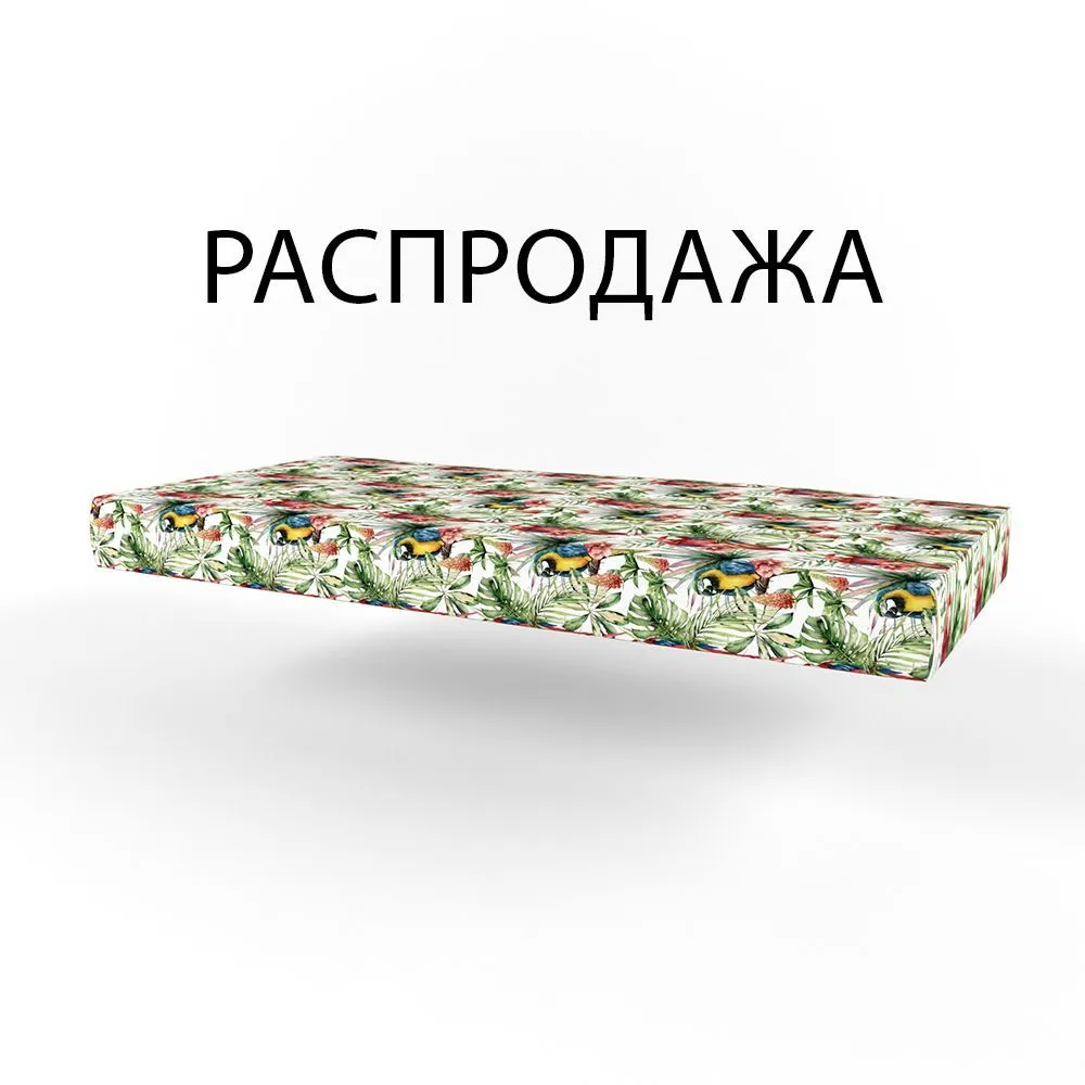 Наматрасник на резинке микровелюр Джунгли