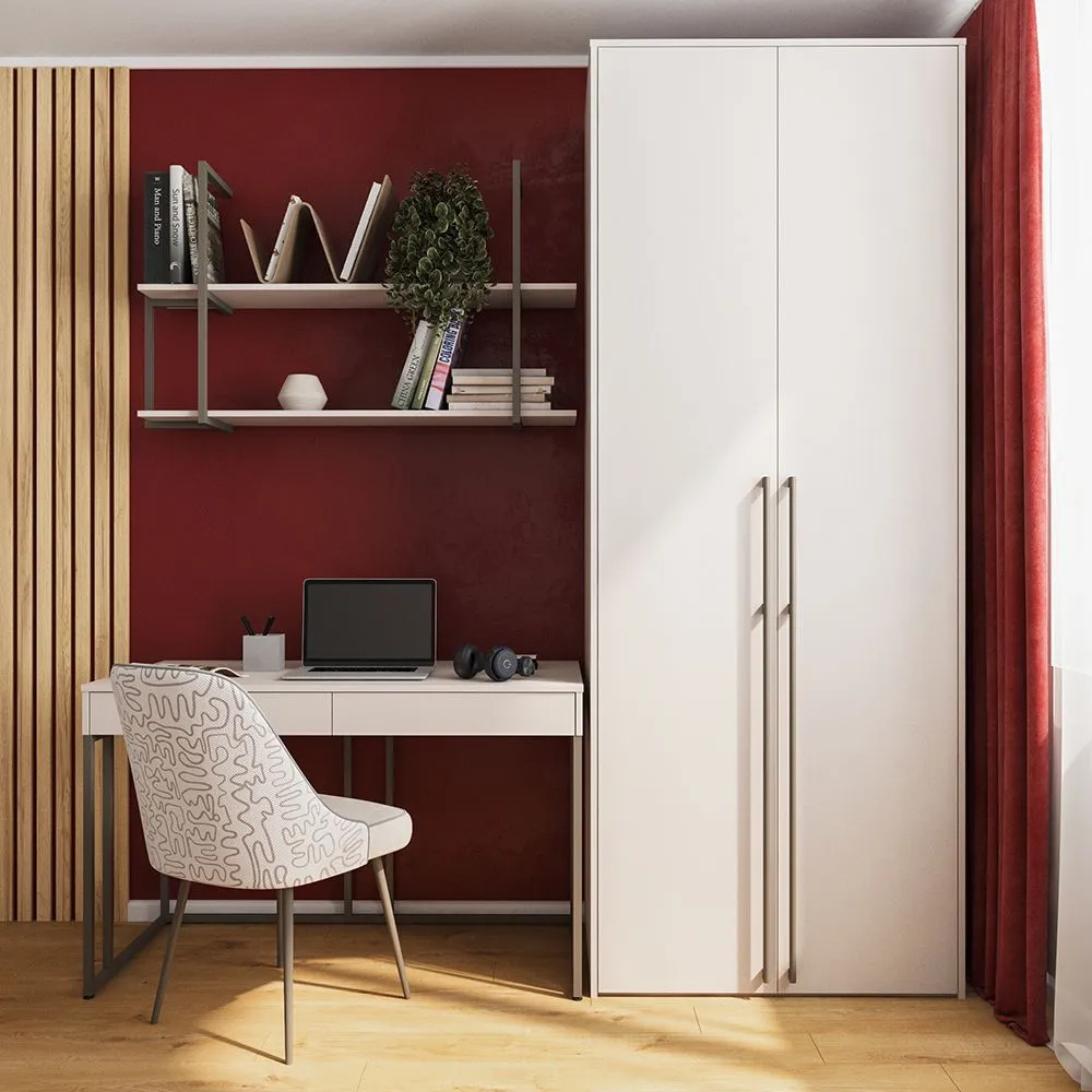 Письменный стол со шкафом «Тефия Графит»