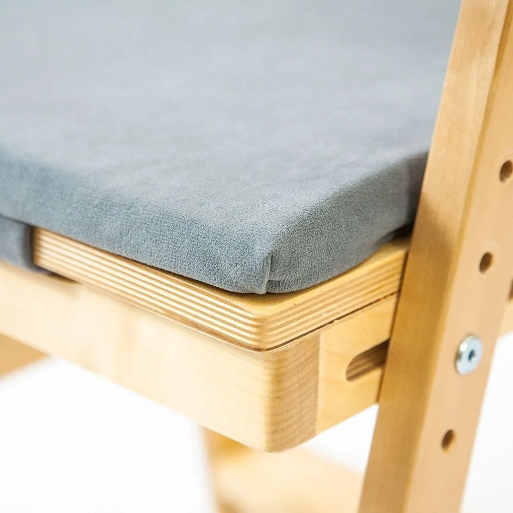 Чехол для стула «Робин Wood» серый 6