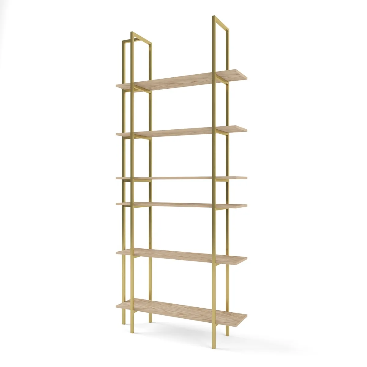 Стеллаж перегородка Тури Золото 1