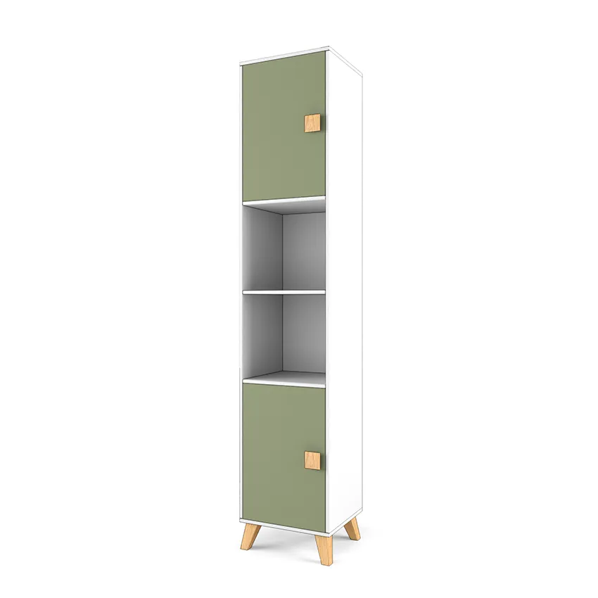 Стеллаж узкий левый 1