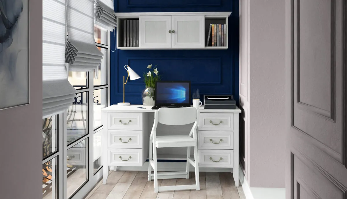 Стол с двумя тумбами 3