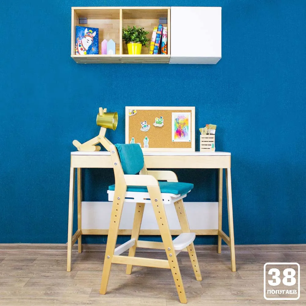 Полка 2 куба дерево 8