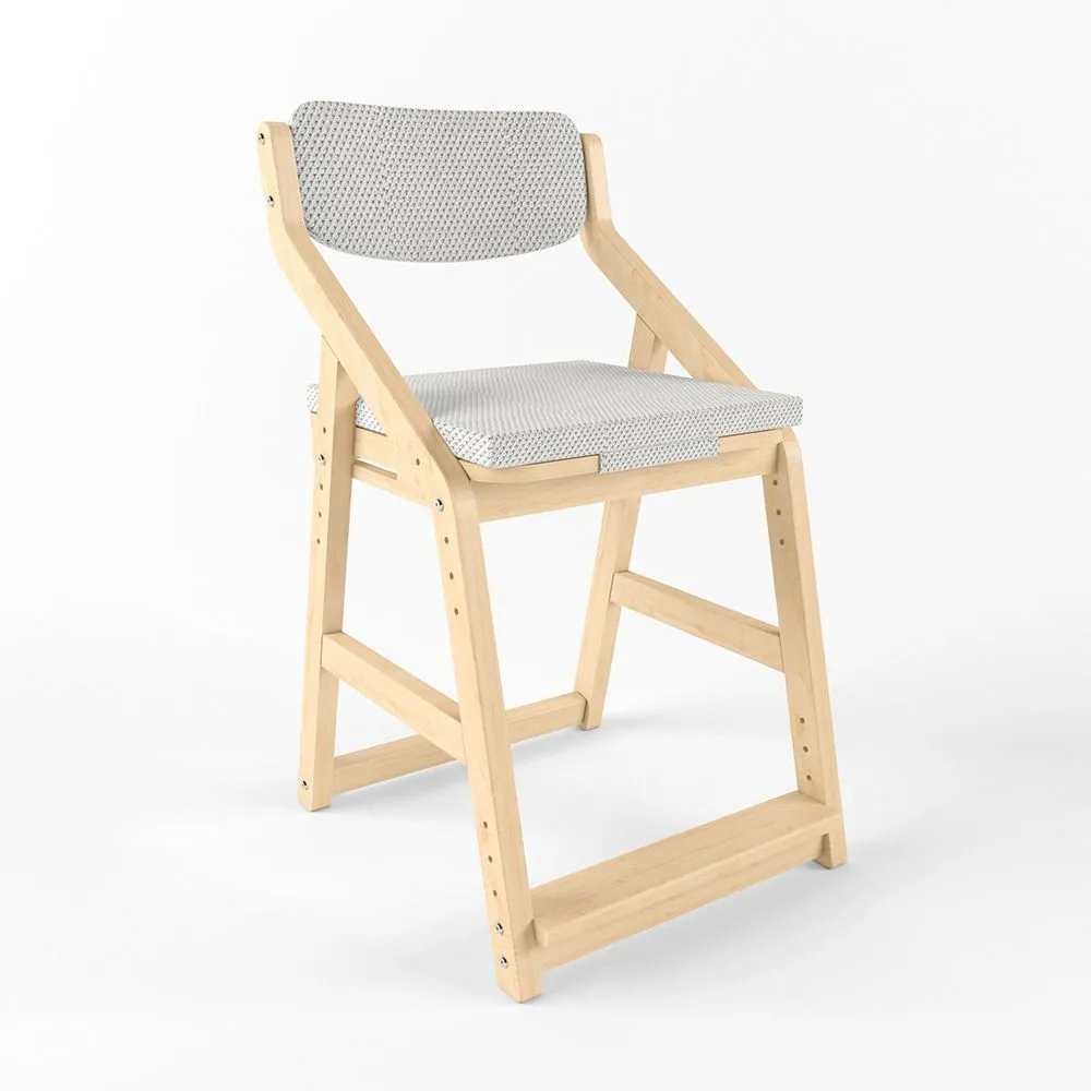 img-Чехол для стула Робин WOOD велюр белый 1