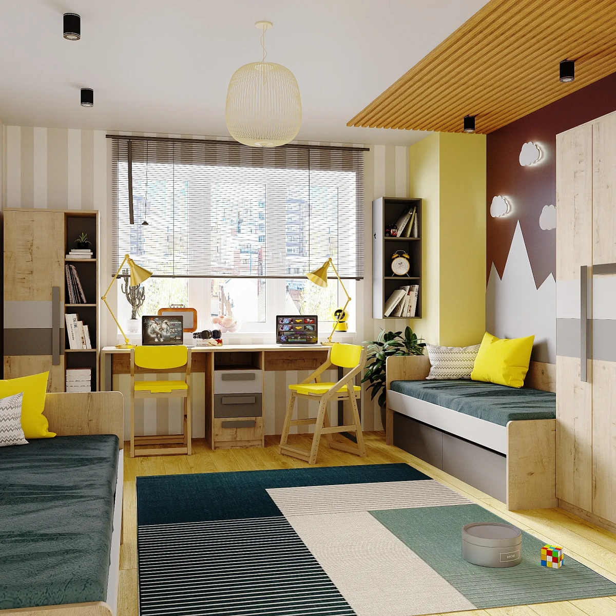 Детская  «Лофт» на двоих