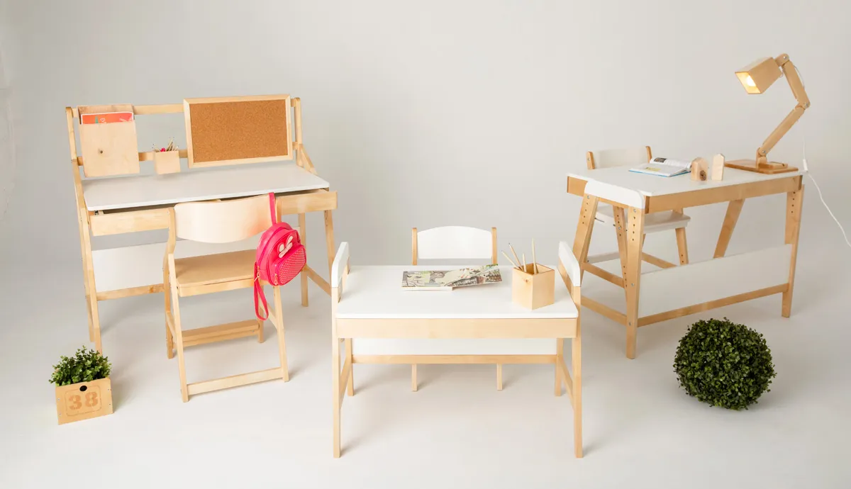 КОМБО набор №9 Детский растущий стол и стул 4