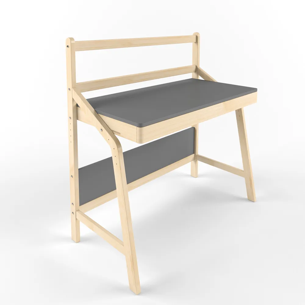 Стол растущий «Уно» комбо серый