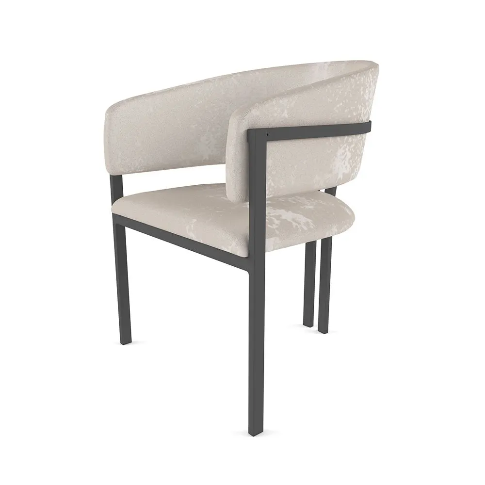 Стул «Мишель» Латте на серых ножках