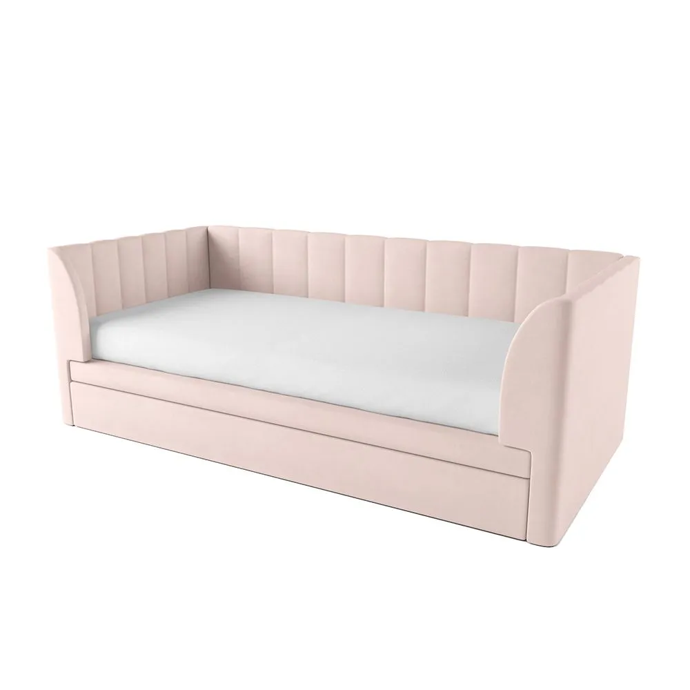 Детская спальня с мягкой кроватью «Мишель» 5