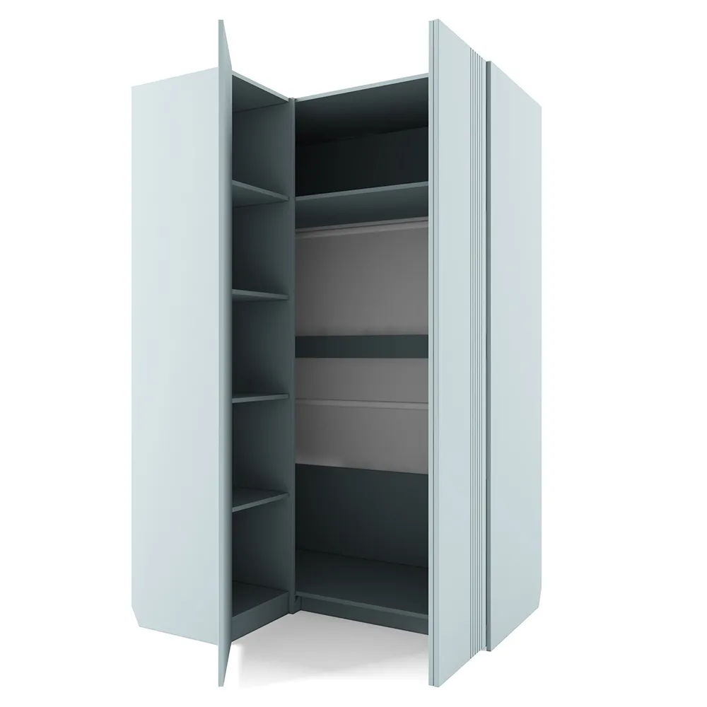 Шкаф угловой правый Мишель Фрост 2