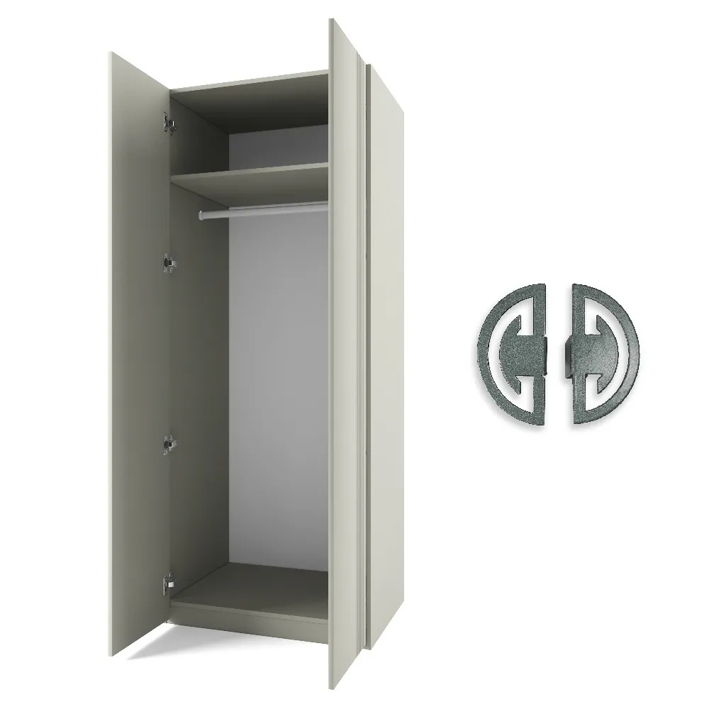 img-Шкаф платянной Мишель Орегано Деко серый 2