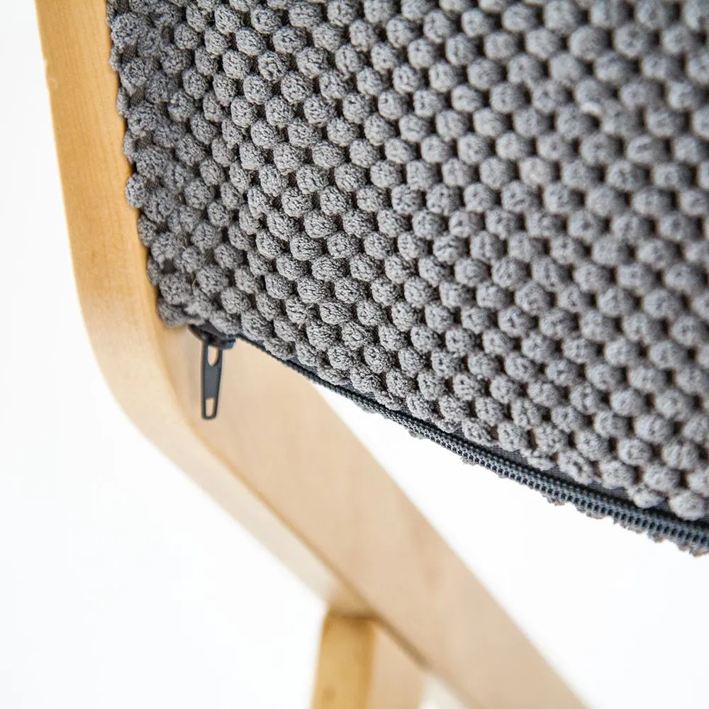 img-Чехол для стула Робин WOOD велюр темно-серый 6