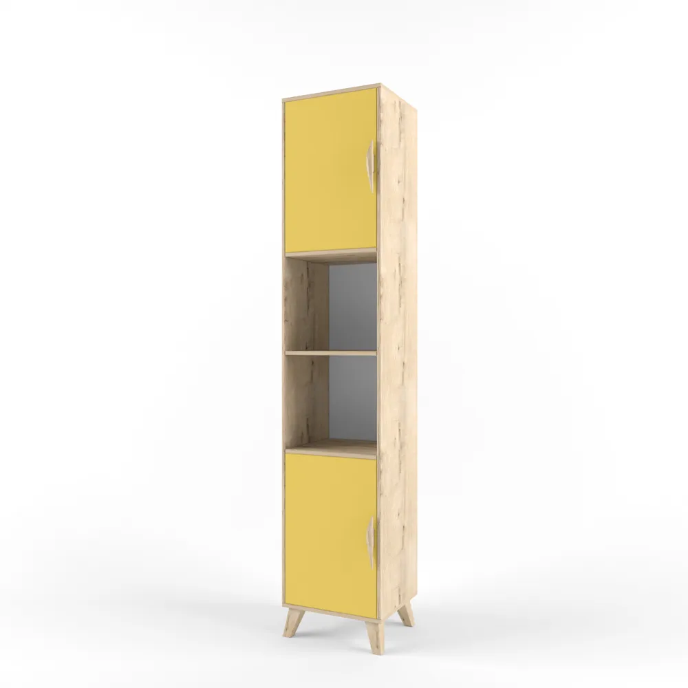 Стеллаж узкий левый «2+2» сан-леон