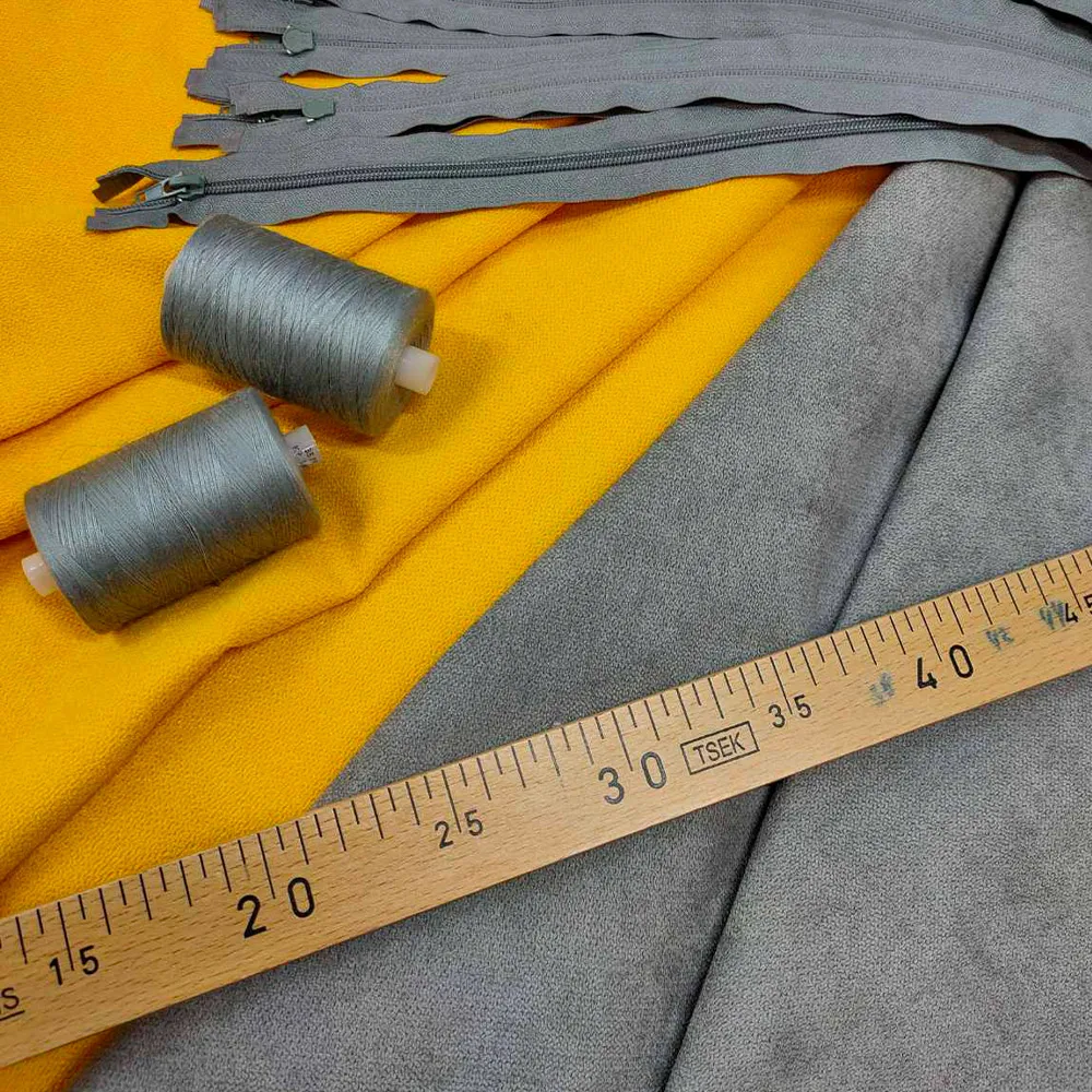 Чехол для стула «Робин Wood» серый 16