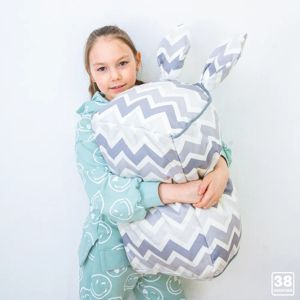 img-Подушка «Заяц» большая Зигзаг 6