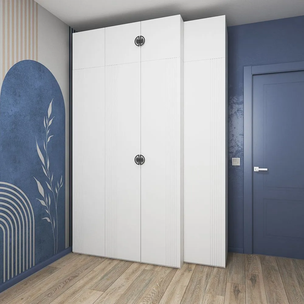 Шкафы высокие «Мишель» с антресолями 1