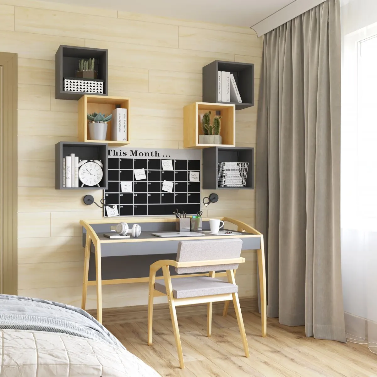 Стол «Бруно» темно-серый 11