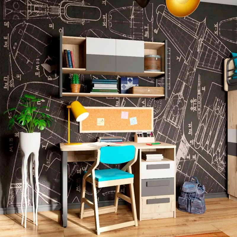 Полка модульная с фасадами 2