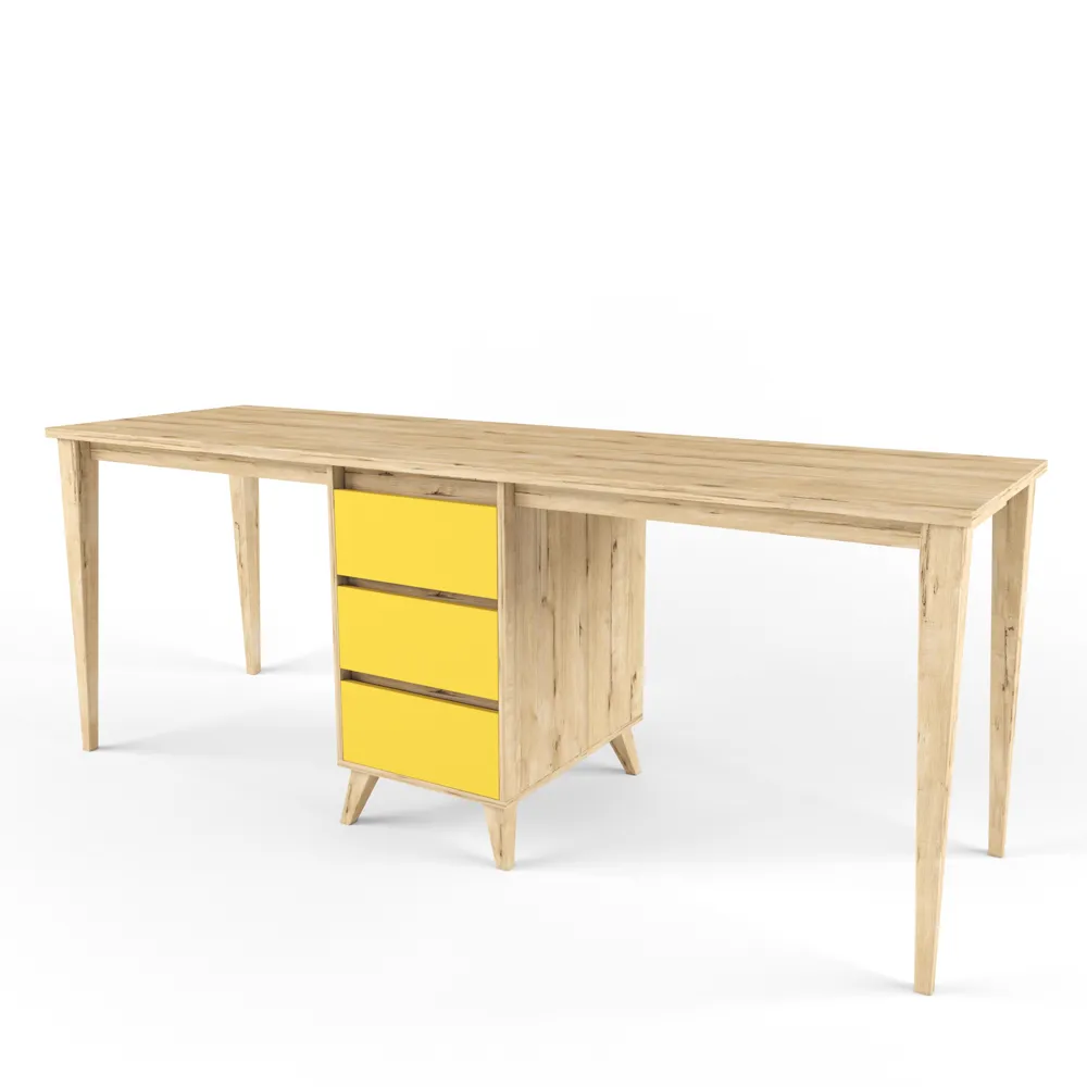 Стол на 2 рабочих места «2+2» сан-леон