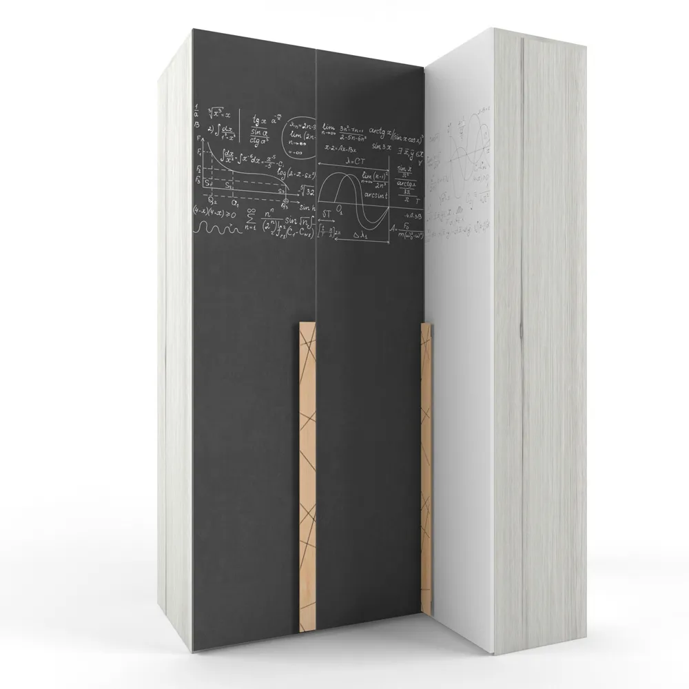 Шкаф угловой Левый «Гармошка» слева 1