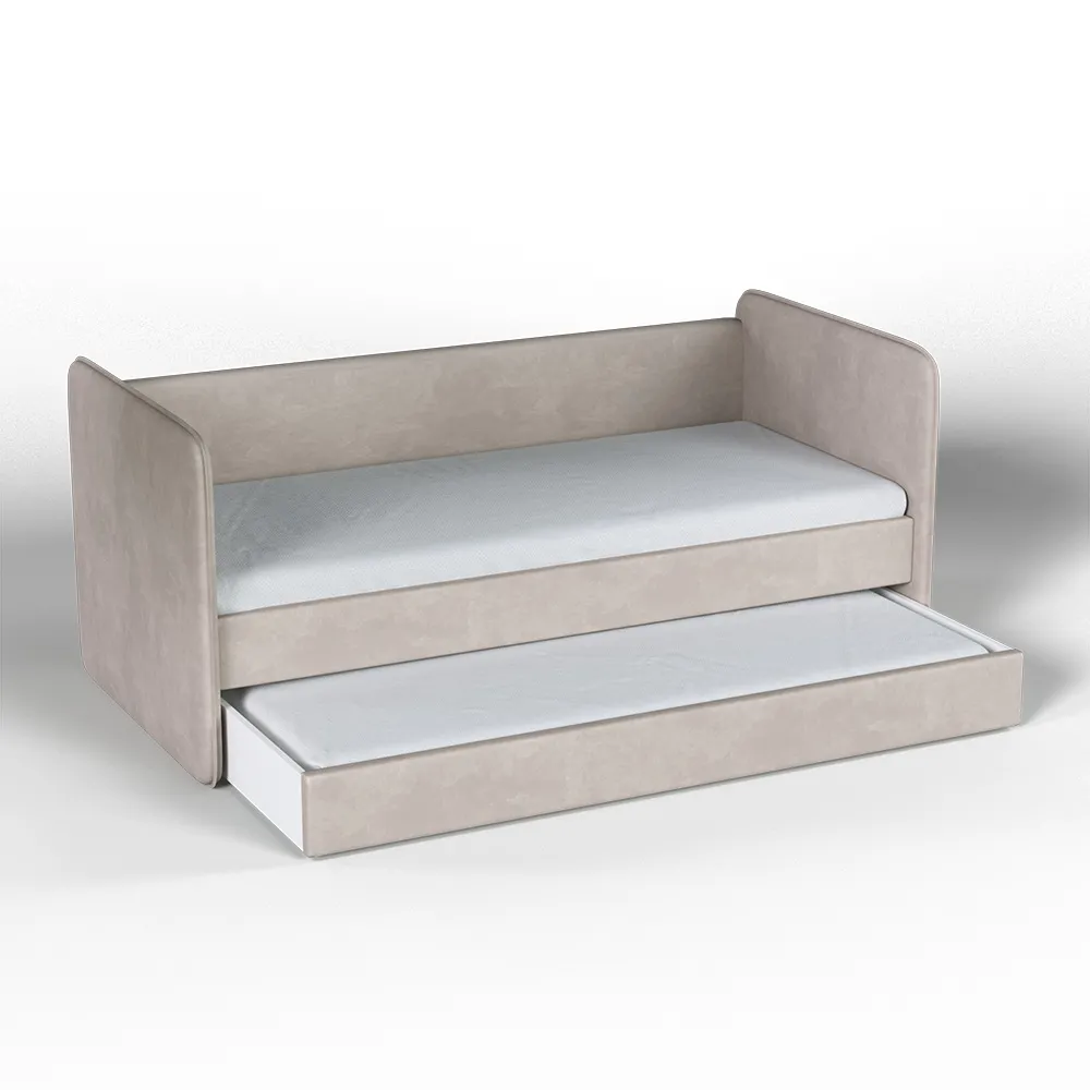 img-Кровать мягкая «Айрис» Беж микровелюр 2