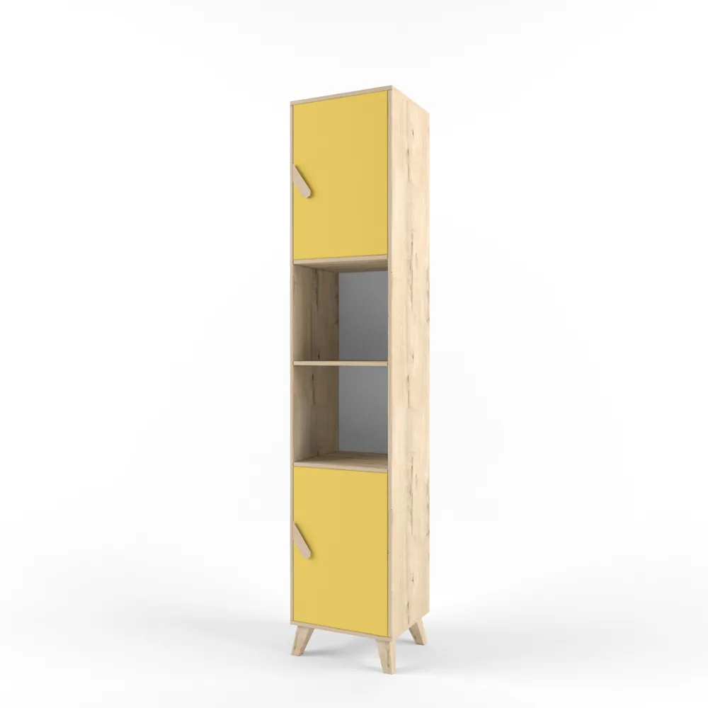 Стеллаж узкий правый «2+2» сан-леон