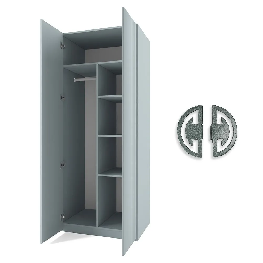 img-Шкаф Мишель Фрост Серый 2