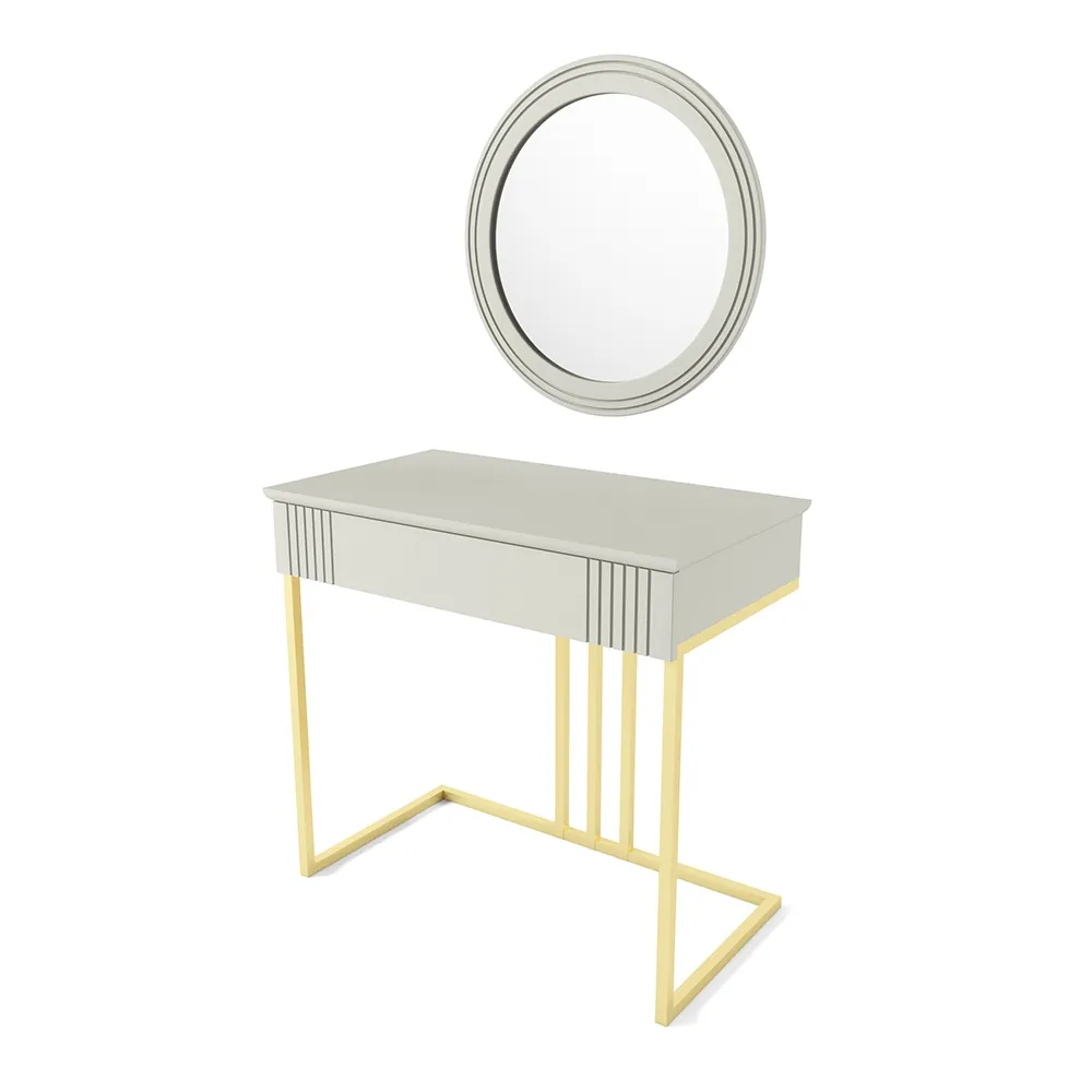 img-Столик туалетный Мишель Орегано с зеркалом 1