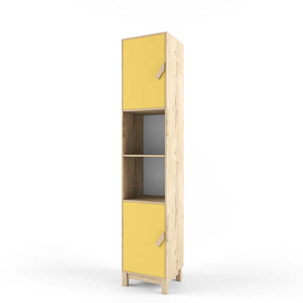 Стеллаж узкий левый «2+2» сан-леон