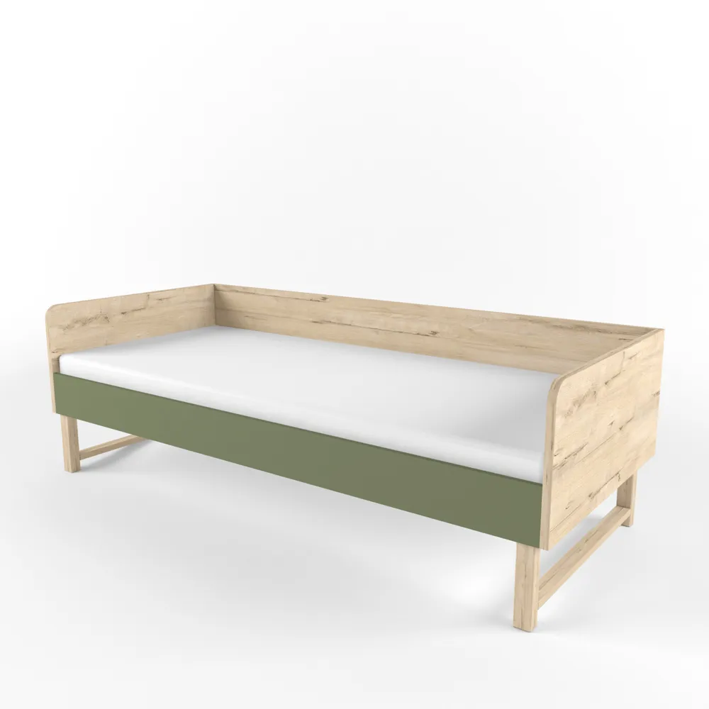 Кровать на ножках «2+2» олива