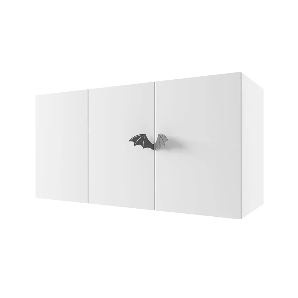 Антресоль Мишель Белый Серый 1