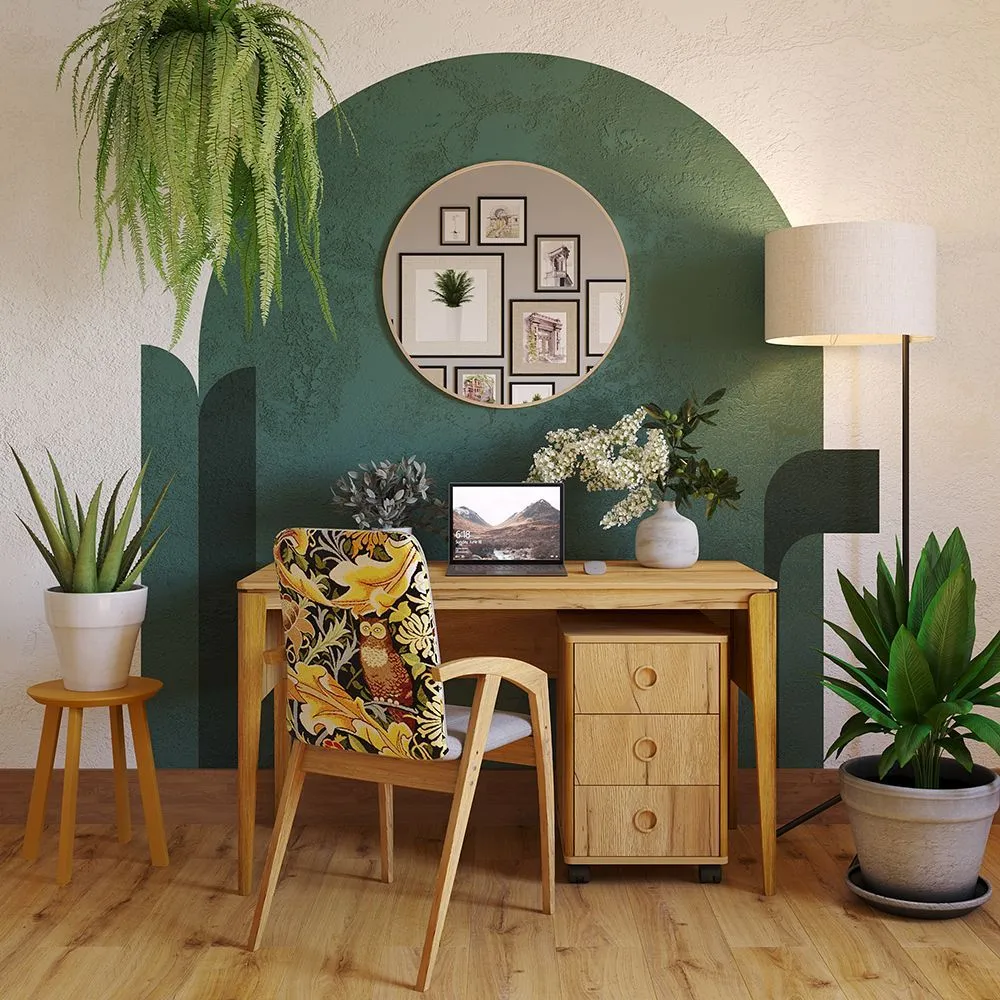 Стол с тумбой и стулом «ТЭЛЬ»