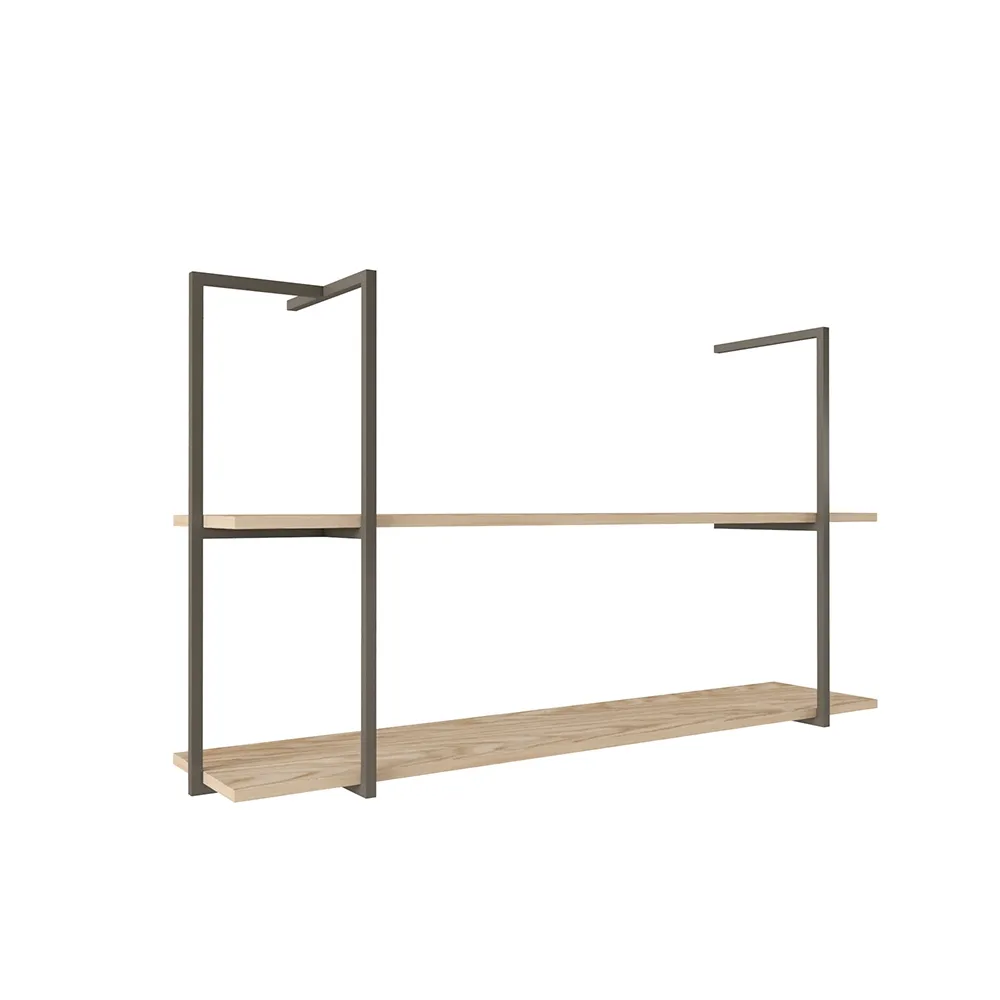 Полка 2 яруса Тури Графит 1