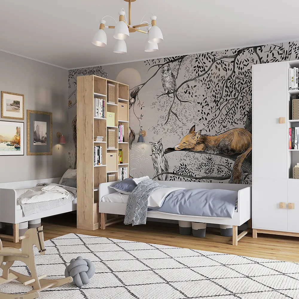 Детская спальня «2+2 Сказочная» для двоих