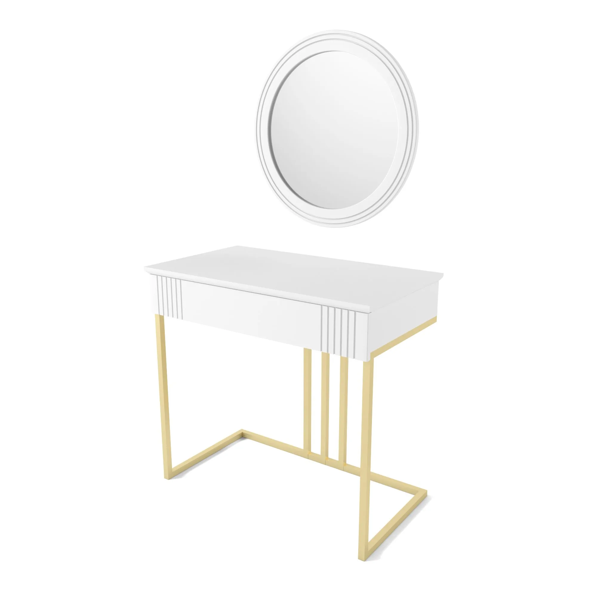 Туалетный столик «Мишель» с зеркалом 2