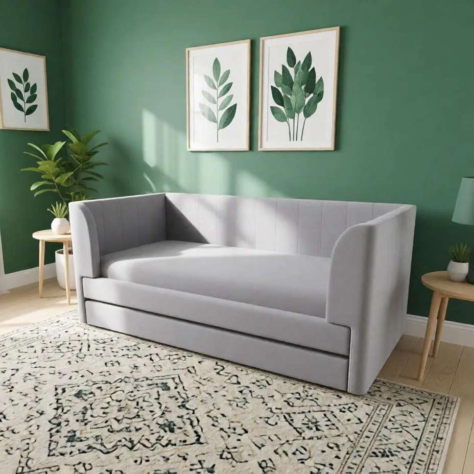 Диван-кровать «Мия» Светло-серая  1