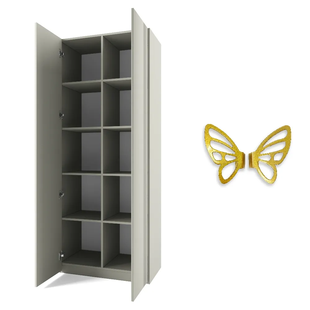 img-Шкаф для книг Мишель Орегано Бабочка 2