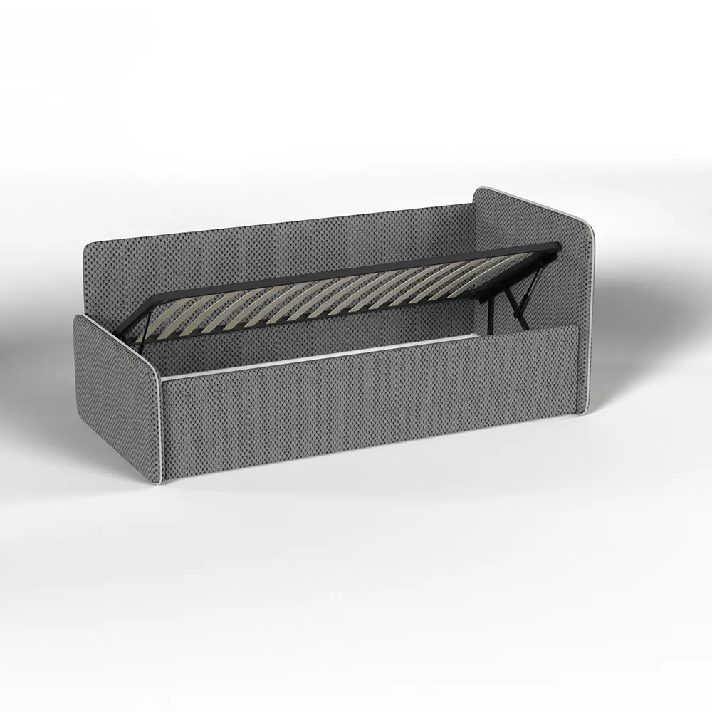 img-Тахта с подъемным механизмом велюр CITUS темно-серый 1