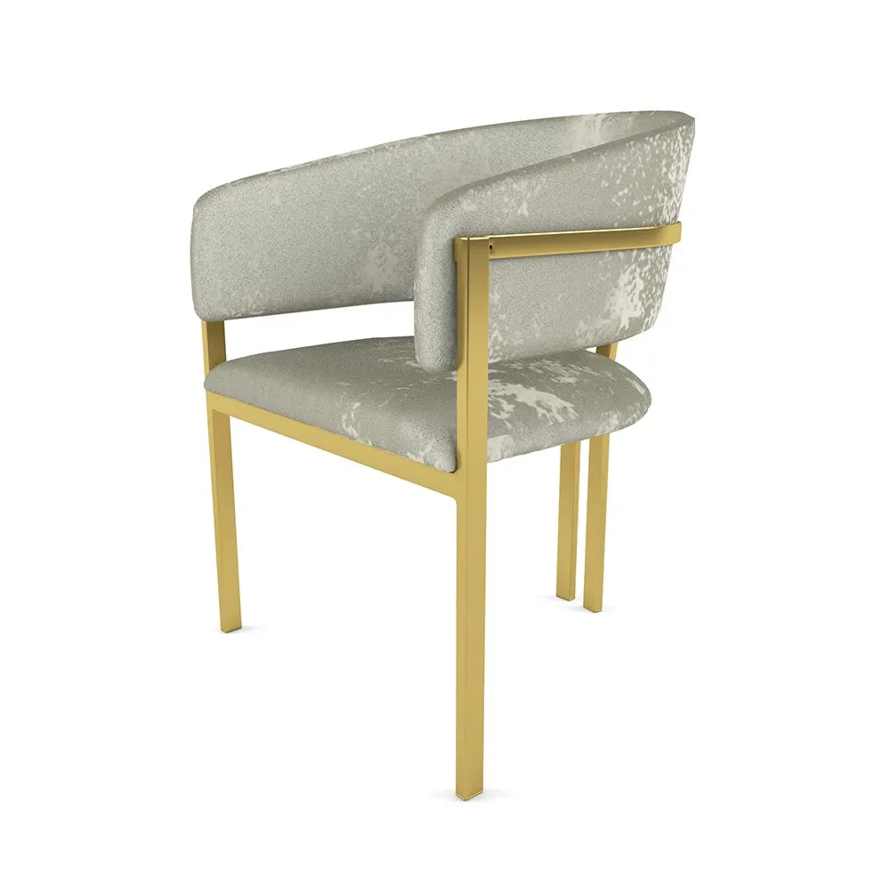 Стул «Мишель» Орегано на золотых ножках