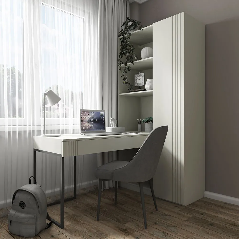 Стол со стеллажом Мишель Орегано 3